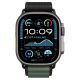 4. Strap Spigen WBF1 Strap for Apple Watch 44 / 45 / 46 / 49 mm - Black and Green