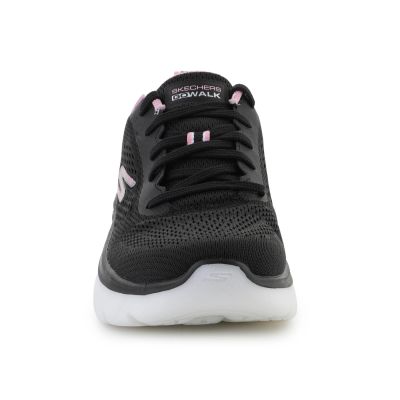 2. SKECHERS GO WALK HYPER BURST SPACE INSIGHT BLACK/PINK 124578-BKPK