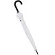 4. LONG SEMI-AUTOMATIC UMBRELLA, 16 RIBS, WHITE, SEMI LINE