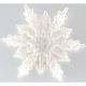 26. SNOWFLAKE BAUBLE PENDANT 2 PCS PATTERN 12 ARMS