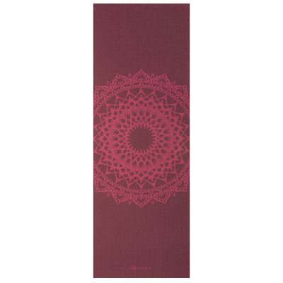 2. GAIAM Cherry Marrakesh Yoga Mat 5 mm 66297