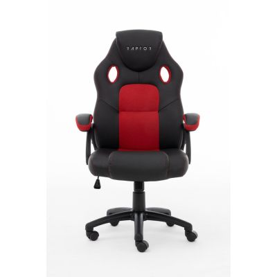 Raptor Gaming 437764 Gaming Chair Gaming Chair Upholstered Seat Black, Red