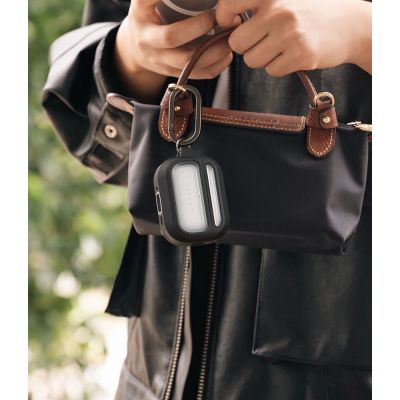 8. Ringke UX Magnetic Case for AirPods Pro 3 - Black and Clear