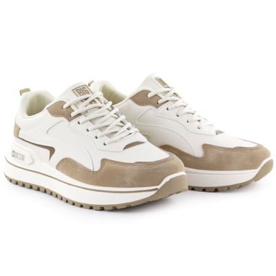 3. Beige platform sneakers Big Star RR274A216