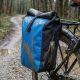 5. WATERPROOF REAR BIKE BAG FOR TRUNK, BLUE 13.5L XQMAX