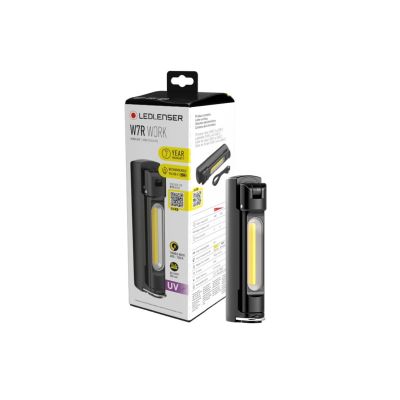 13. Ledlenser W7R Work Black LED