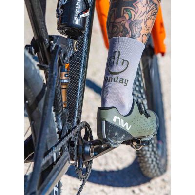 2. NORTHWAVE Sunday Monday Sock cycling socks gray