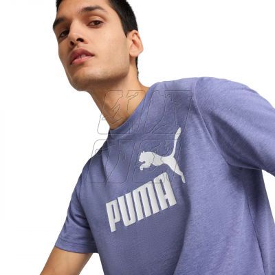 3. Puma Ess No.1 Logo Heathear Tee M 682551 46