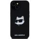 3. Karl Lagerfeld Silicone Choupette Head MagSafe Case for iPhone 15 Plus / 14 Plus - Black