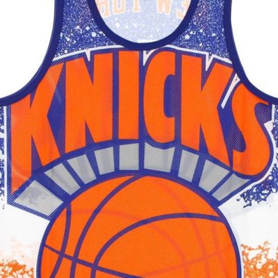 3. Mitchell & Ness NBA New York Knicks Men's Sleeveless Tank Top