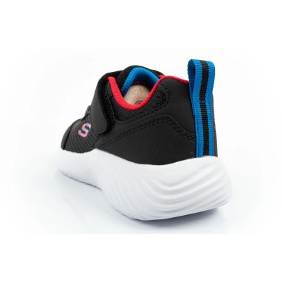 5. Skechers Bounder children's sports shoes with Velcro, lightweight, fashionable black