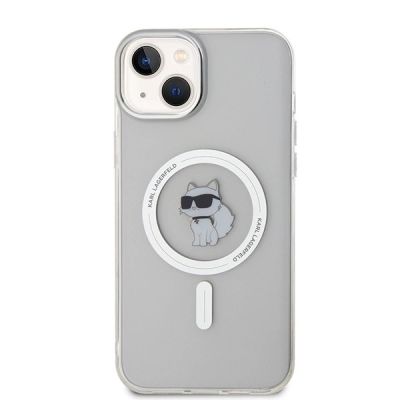 3. Karl Lagerfeld IML Choupette MagSafe case for iPhone 15 Plus - transparent