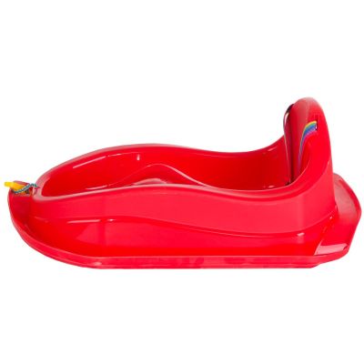 9. MINI BOBEK Plastic Sled, Red