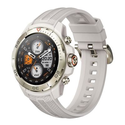 4. Mibro GS Explorer Desert White Smartwatch