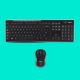 16. Logitech MK270 Membrane Keyboard 920-004508 (USB (2.4 GHz Radio); black)