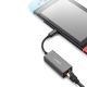5. Ugreen external network adapter RJ45 - USB Type C (1000 Mbps / 1 Gbps) Gigabit Ethernet gray (CM199)