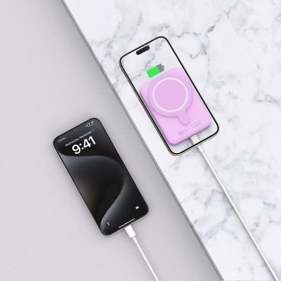 6. Tech-Protect LifeMag MagSafe PB11 10000mAh Power Bank - Pink