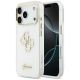 Guess IML 4G Script Metal Case for iPhone 17 Pro - White