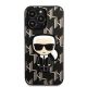 3. Karl Lagerfeld KLHCP13LPMNIKBK iPhone 13 Pro / 13 6.1" hardcase black/black Monogram Ikonik Patch