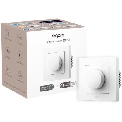 Aqara Dimmer Switch H2 EU White with KD-R01D knob