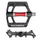 5. Rockbros 2020-12CBK Platform Aluminum Bicycle Pedals - Black