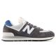 New Balance U574 lifestyle black unisex sneakers (U574NVE)