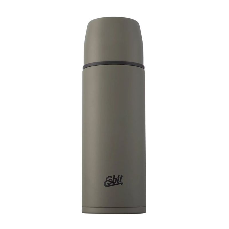 9. Thermos Esbit Vacuum Flask 1L, olive green