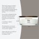 2. Ellipse candle WHITE TEAK WOODWICK