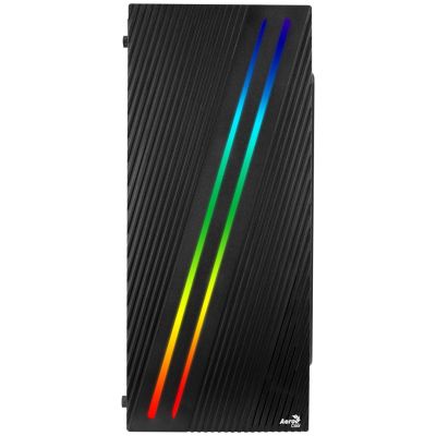 2. Aerocool PGS STREAK A AEROPGSSTREAK-A-BKRG case (ATX, Micro ATX, Mini ITX; black)
