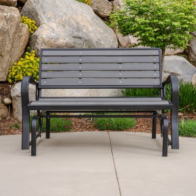19. Lifetime 60276 Rocking Bench