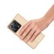 8. Dux Ducis Skin Pro Case Xiaomi 13 Flip Card Wallet Gold Stand
