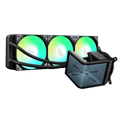 Complete TRYX PANORAMA SE ARGB 360 water cooling with 3D AMOLED display