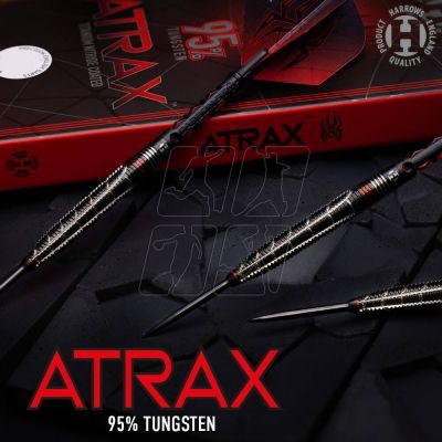 5. Harrows Atrax 95% steeltip darts