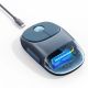 8. Ugreen MU102 FUN+ Bluetooth / 2.4 GHz Wireless Mouse - Black