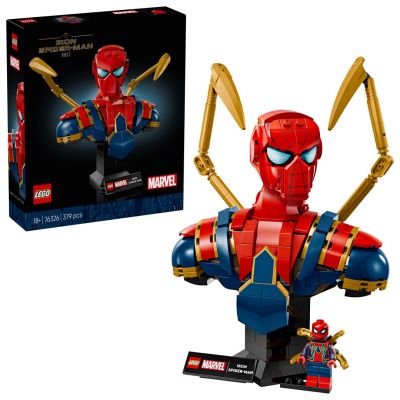 19. LEGO Marvel Super Heroes 76326 Iron Spider-Man Bust