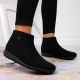 26. Women's insulated black ankle boots Rieker W 98251-00