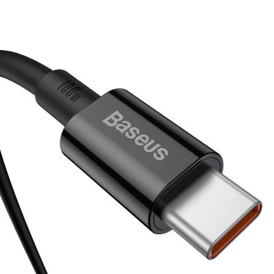 3. Baseus CATYS-C01 USB-C - USB-C PD QC FCP cable 100W 5A 480Mb/s 2m - black