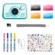 5. PHOTO CREATOR Instant camera with color photo paper