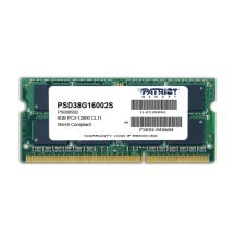 Patriot Memory Signature PSD38G16002S (DDR3 SO-DIMM; 1 x 8GB; 1600MHz; CL11)