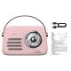 3. SAVIO PORTABLE RADIO PINK RS-03