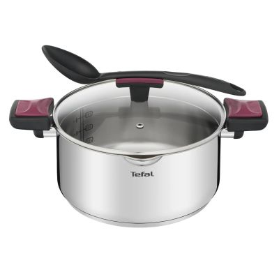 13. TEFAL Cook & Clip pot set 10 pieces G723SA74