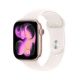 Apple Watch Series 11 GPS + Cellular 46mm Rose Gold Aluminum Case with Light Blush Sport Band - S/M