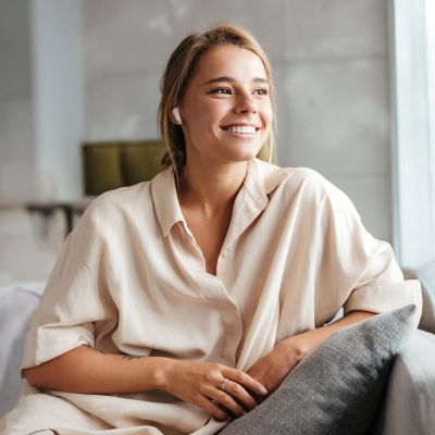 16. Baseus Bass BS2 Lite TWS Headphones - White