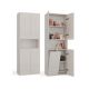 6. NEL BATHROOM COLUMN KASZMIR 1 DOOR BASKET KR SET
