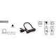7. Meteor Twister 31548 Bike Lock
