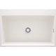 Single-bowl magnetic granite sink