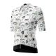 Rockbros 15110005003 Women's Short Sleeve Cycling Jersey S - White