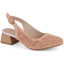 Suede sandals Jezzi W JEZ403C pink