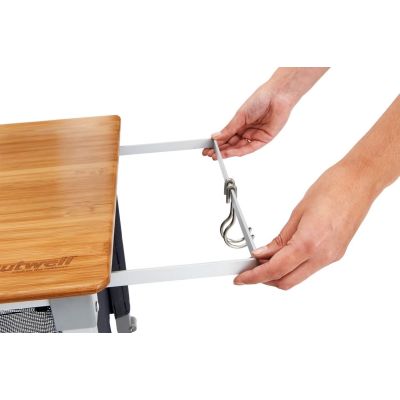 2. Outwell Padres Storage Unit Gray 2-Hand. Foldable