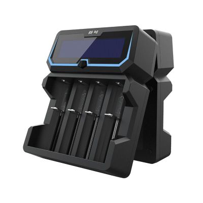 3. XTAR CHARGER FOR CYLINDRICAL LI-ION 18650 BATTERIES COMPATIBLE WITH PROTECTED CELLS 20700/21700 X4